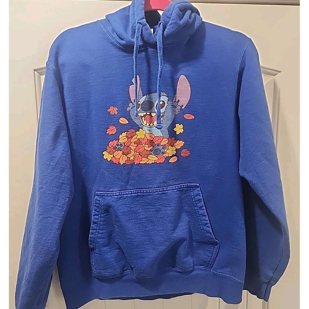 Disney Lilo & Stitch Autumn Leaves‎ Stitch Sweatshirt Medium